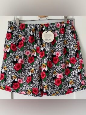 Frank’s Australia Toucan Leopard Swim Trunks XL BNWT | Tropical Beach Shorts